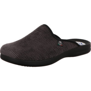 fly flot herren hausschhuhe hinten offen grau