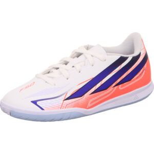 adidas hallen fussballschuhe f5 hyperfast club in j kinder weiss mit gum sohle für Halle