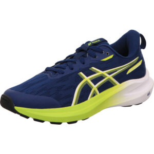 asics kinder sportschuhe GT-1000 14 GS blau mit gelben Asics Streifen weißer Sohle und gelb
INDEPENDENCE BLUE/NEON LIME