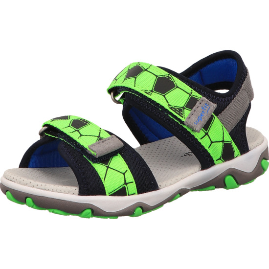 superfit jungen sandale neon grün klett mike 3.0