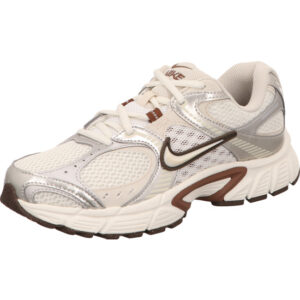nike damen sneaker v5 rnr weiß beige mit braunen applikationen und heller Sohle