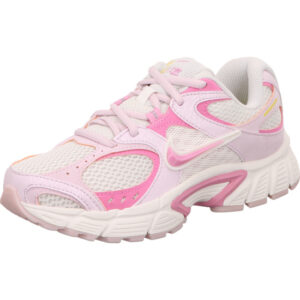 nike damen sportschuhe v5 rnr df summit white magenta bleach weiß mit pink und heller Sohle Schnürer