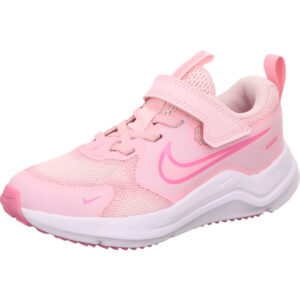nike cosmic runner psv kinder sportschuhe pink klett und weisser Sohle