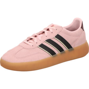 adidas barreda decode lux schnürer damen sneaker pink mit schwarzen Adidas Streifen und gumsohle