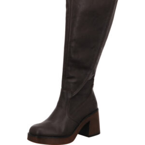 Rieker Damen Stiefel nougat mit brauner Sohle