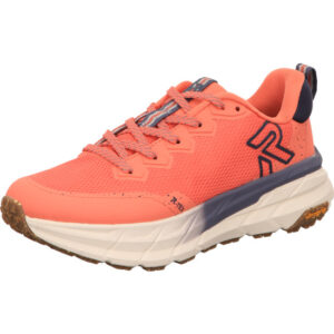 Rieker Damen Halbschuh korall mit blau und heller Sohle