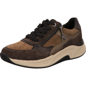 Remonte Damen Halbschuh braun bronze kombi mit weißer Sohle