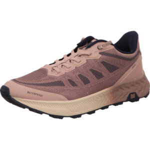 Waldläufer Damen Halbschuh Mehrweite rosa kombi Schnürer mit heller Sohle