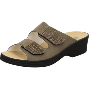 algemare damen pantolette fango snake