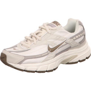 nike damen sportschuhe weiss mink brown light bone schnürer initiator weiße Sohe