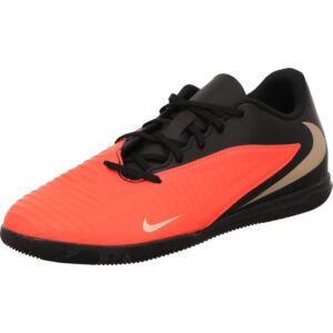 nike fussballschuhe herren phantom 6 low club ic bright crimson black orange grün mit Hallensohle