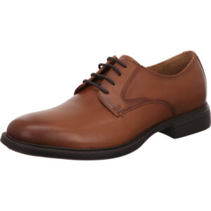 Tamaris Herren Business Schnürschuh cognac mit schwarzer Sohle