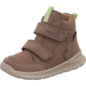 superfit kinder lauflernschuhe braun klett breeze