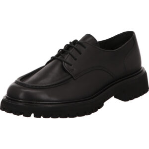 Paul Green Damen Halbschuh schwarz mit dunkler Sohle