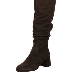 Regarde le ciel Damen Stiefelette elegant braun mit brauner Sohle