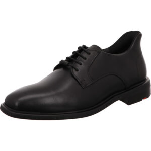 Lloyd Herren Business Schnürschuh schwarz mit schwarzer Sohle