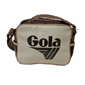 gola damen tasche beige kombi zum umhängen micro redford leopard