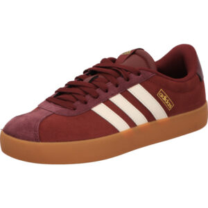 adidas schnürer herren shared white maroon mit weißen Adidas Streifen gold Adidas und gum sohle vl court 3.0