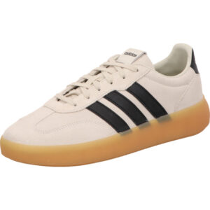 adidas schnürer herren sneaker barreda decode lux beige mit schwarzen Adidas Streifen und gum sohle kombi