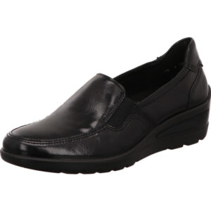 Ara Damenschuh schwarz mit schwarzer Sohle