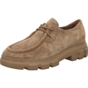 Paul Green Damen Halbschuh beige mit beiger Sohle
