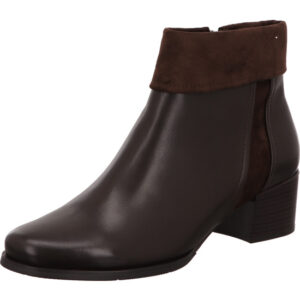 Regarde le ciel Damen Stiefelette braun kombi mit brauner Sohle