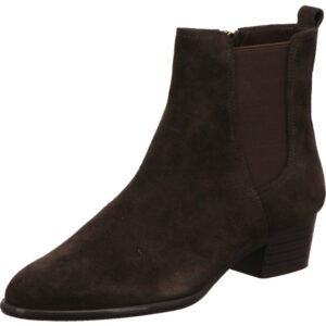 Regarde le ciel Damen Stiefelette braun mit schwarzer Sohle