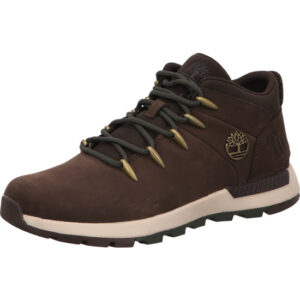Timberland Herren Stiefelette Schnürer dunkelbraun mit heller Sohle