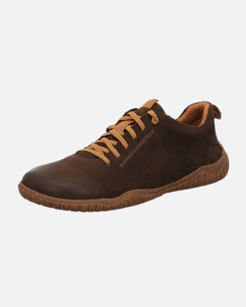 Josef Seibel Herren Barfussschuh Hablschuh braun glattleder mit gelben Schnürsenkel und gumsohle Josef-Seibel-Herren-Barfussschuh-Hablschuh-braun-glattleder-mit-gelben-Schnuersenkel-und-gumsohle