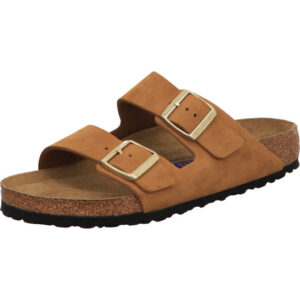birkenstock soft footbed nubuk mink 2 schnaller Damen