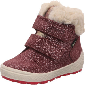 superfit kinder lauflerner rot pink leder groovy 2.0