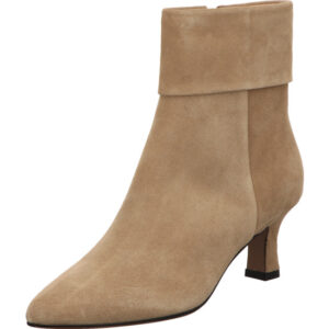 Regarde le ciel Damen Stiefelette elegant creme mit cremefarbener Sohle