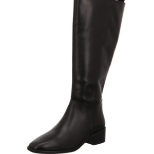 Tamaris Damen Stiefel schwarz elegant mit schwarzem Absatz